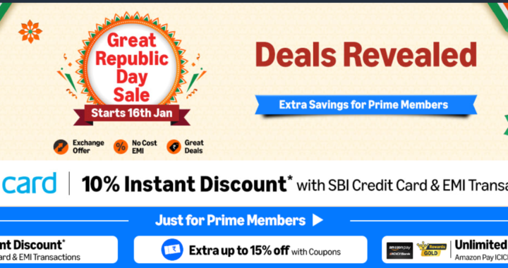 Amazon Great Republic Day Sale Deals Revealed